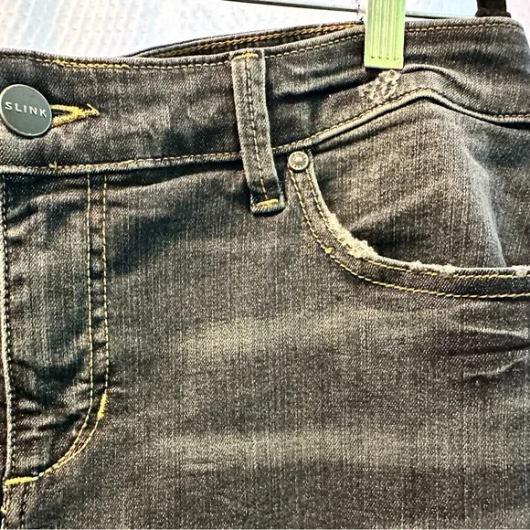 NWT Lysee distressed jeans size 2X curvy - Picture 5 of 14